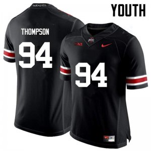 Youth Ohio State Buckeyes #94 Dylan Thompson Black Nike NCAA College Football Jersey January ULS8744UV